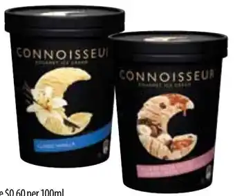 Supabarn Connoisseur Ice Cream 1 Litre offer
