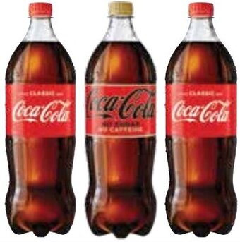 Supabarn Coca Cola Soft Drink 1.25 Litre offer