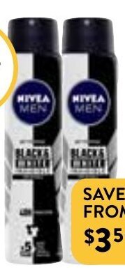 Foodworks Nivea Aerosol Deodorant 250ml offer