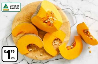 Foodworks JAP/KENT PUMPKIN offer