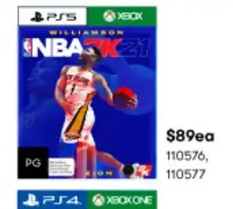 BIG W PS5 NBA offer