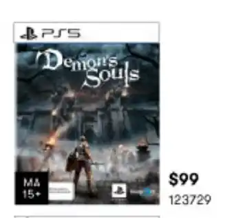 BIG W PS5 Demons Souls offer