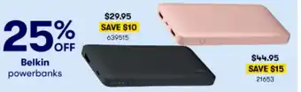BIG W Belkin Power Banks 639515 offer