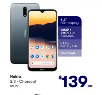 Nokia 2.3-Charcoal