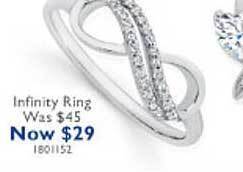 Prouds Infinity ring offer