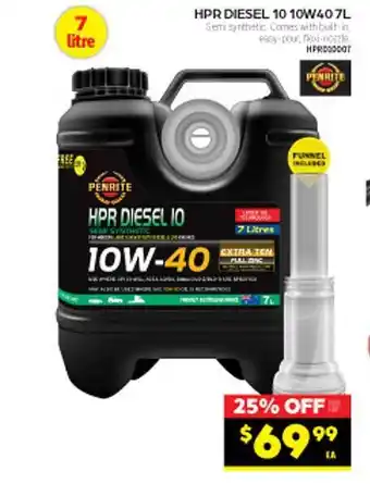 Autopro Hpr diesel 10 penrite offer