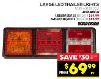 Autopro Large led trailer lights offer
