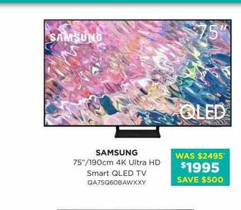 Bing Lee Samsung 75 offer