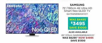 Bing Lee Samsung 75 offer
