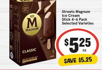 IGA Streets magnum ice cream stick offer