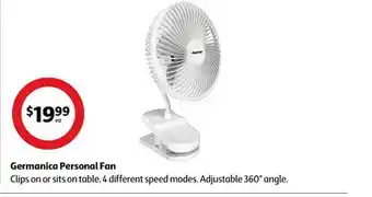 Coles Germanica personal fan offer