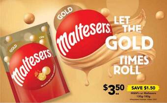 M&m's or maltesers