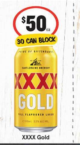 IGA Xxxx gold offer