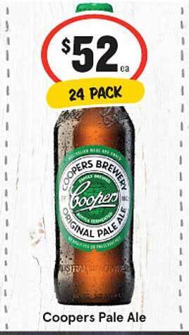 IGA Coopers pale ale offer
