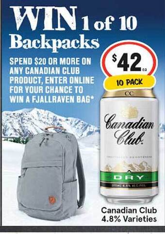 IGA Canadian club offer