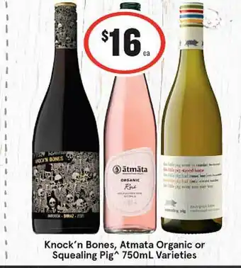 IGA Knock'n bones, atmata organic or squealing pig offer