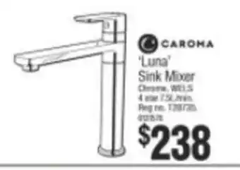 Caroma 'Luna' Sink Mixer