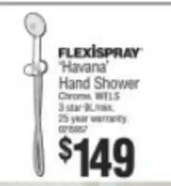 Bunnings Flexispray 'Havana' Hand Shower offer