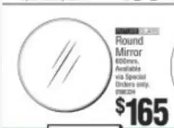 Bunnings Round Mirror offer