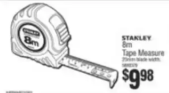 Bunnings Stakley 8m Tape measure offer