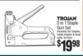 Trojan 3 in 1 Staple Gun Set