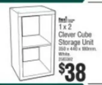 1x2 Clever Cube Storage Unit