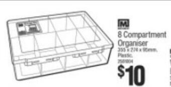 8 Compartment Organiser