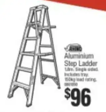 Bunnings Aluminum Step Ladder offer