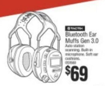 Bluetooth Ear Muffs Gen 3.0