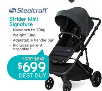 Steelcraft strider mini signature