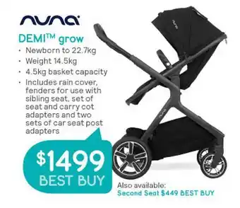 Baby Bunting Demi grow offer