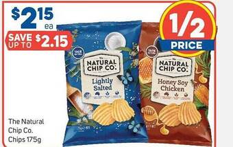 Foodland The natural chip co. chips 175g offer