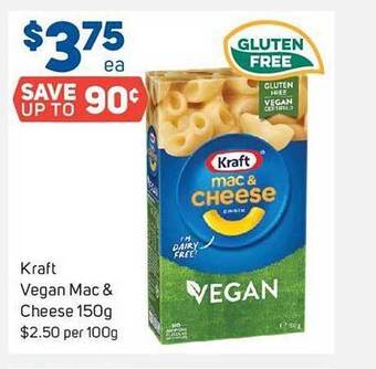 Foodland Kraft vegan mac & cheese 150g offer