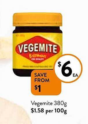 Foodworks Vegemite offer