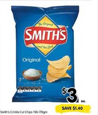 Smith's crinkle cut chips
