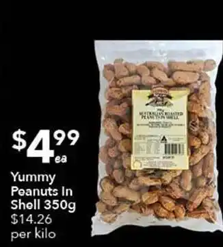 Yummy peanuts in shell