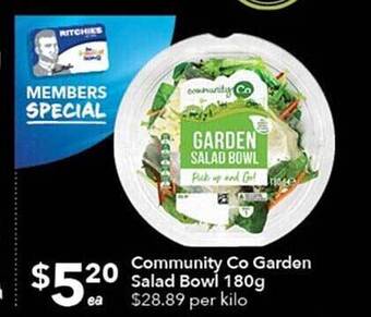 Community co garden salad bowl