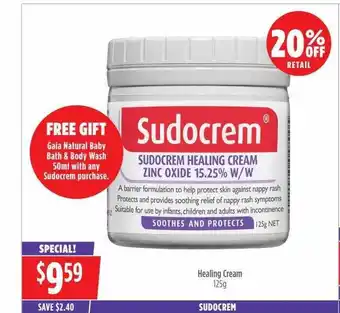 Wizard Pharmacy Sudocrem healing cream offer