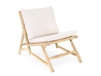 LivingStyles Peniel Teak Timber Indoor / Outdoor Lounge Chair offer