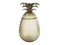 LivingStyles Jackfruit Cut Glass Storage Jar offer