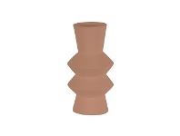 LivingStyles Ellington Stoneware Vase, Small, Dust Pink offer