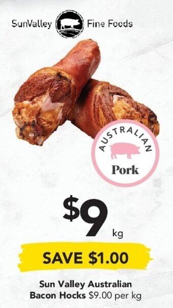 Drakes Sun Valley Australian Bacon Hocks offer