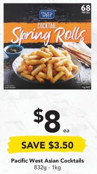 Drakes Pacific West Asian Cocktails 832g-1kg offer
