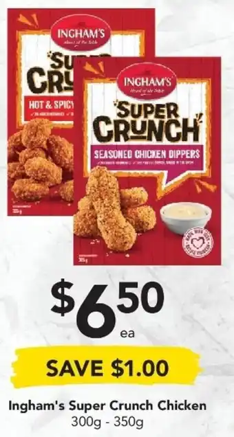 Drakes Ingham's Super Crunch Chicken 300g-350g offer