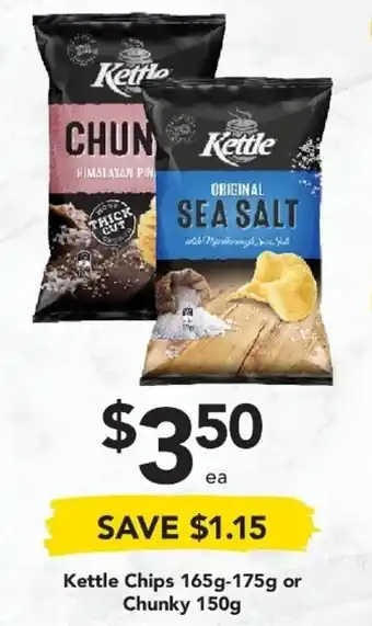 Drakes Kettle Chips 165g-175g or Chunky 150g offer