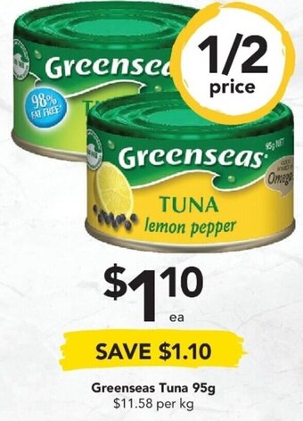 Drakes Greenseas Tuna 95g offer
