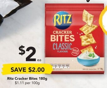 Drakes Ritz Cracker Bites 180g offer