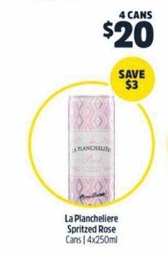 BWS La plancheliere spritzed rose offer