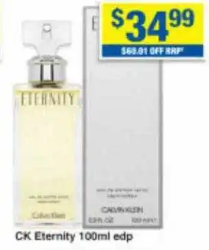 My Chemist Ck eternity edp offer