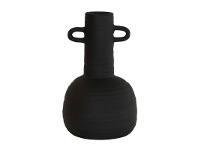 LivingStyles Onyx Terracotta Vase, Medium offer